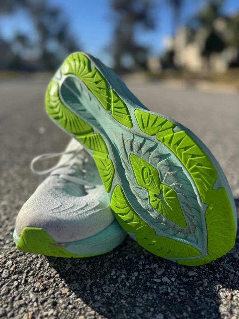asics novablast 4 outsole and grip