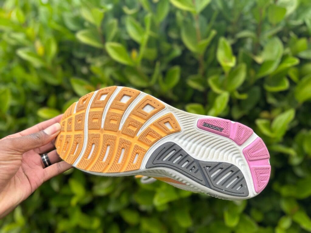 Brooks Ghost 17 outsole grip