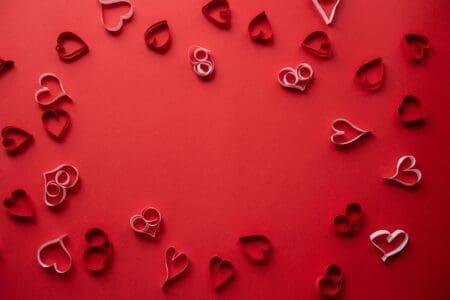 valentine's day hearts