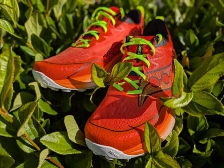 Saucony Peregrine 16 on trail