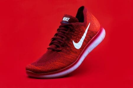 Valentine’s Day Running Shoes for Women: A Thoughtful Gift Guide red nike shoe in deep valentine's day colorway