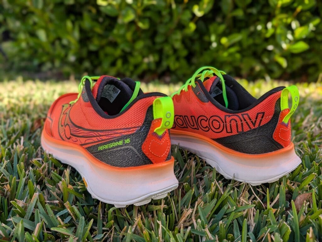 saucony peregrine 16 heel counter