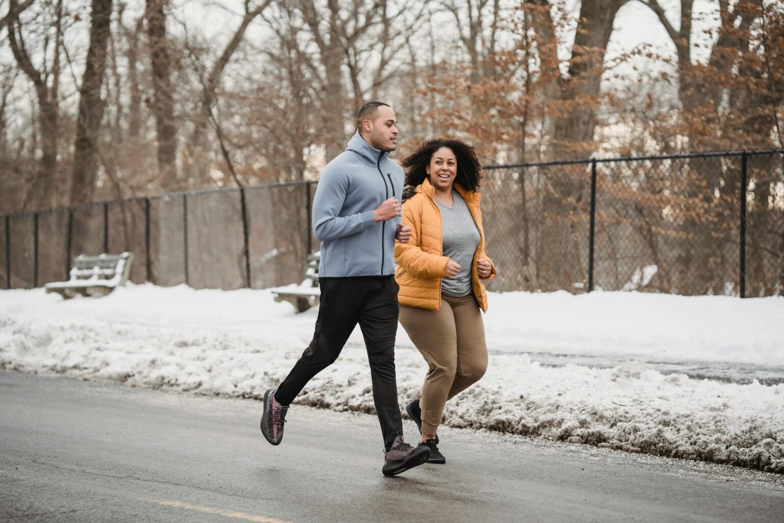 The Truth About Running for Weight Loss: Why the Scale Isn’t Everything two partners running together