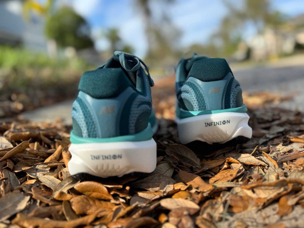 New Balance 1080 Heel and back of shoe