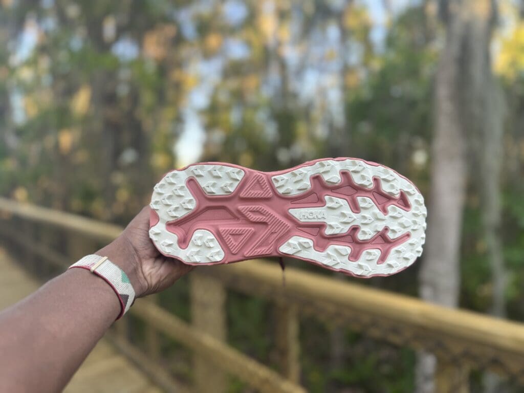 Hoka Challenger 8 outsole and grip