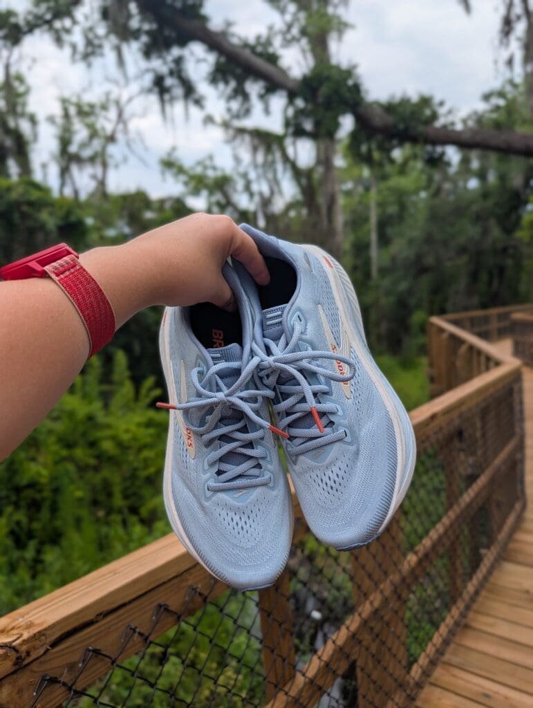 Brooks Ghost 18 in hand