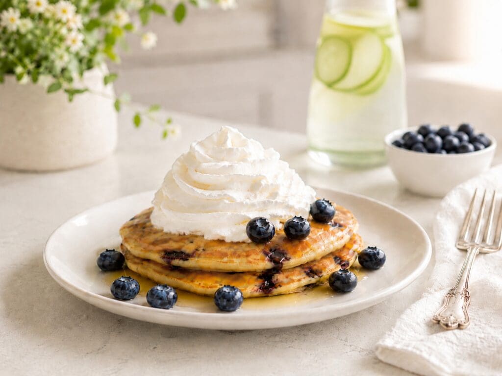 High-Protein Blueberry & Peanut Butter Pancakes Recipe for Runners High-Protein Blueberry & Peanut Butter Pancakes: A Healthier Pancake Recipe for Runners