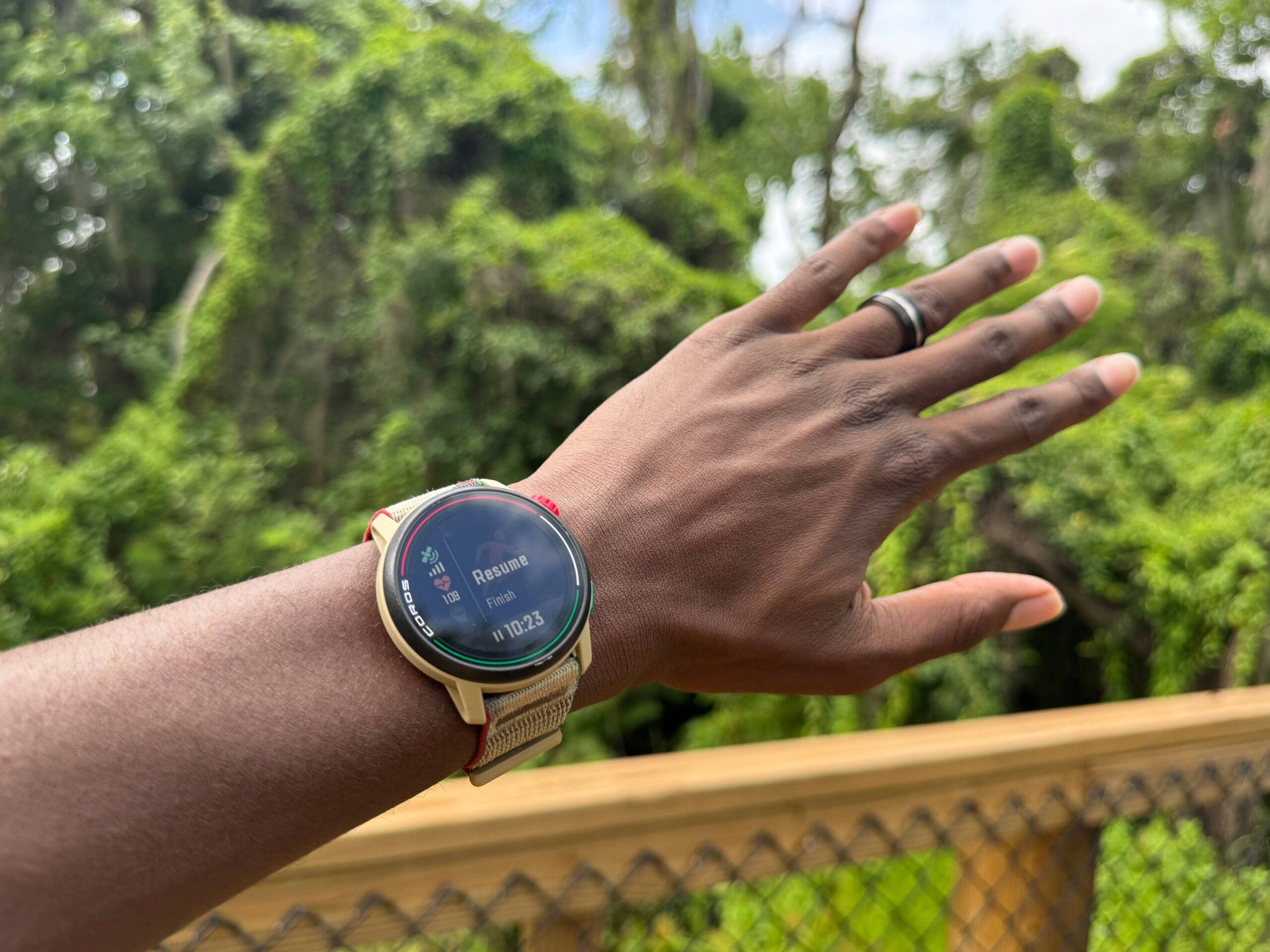 coros pace 3 on hand