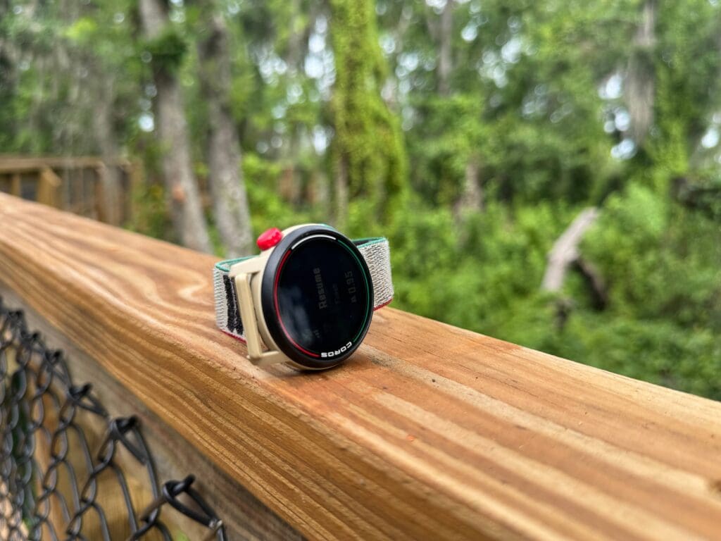 coros pace 3 on rail